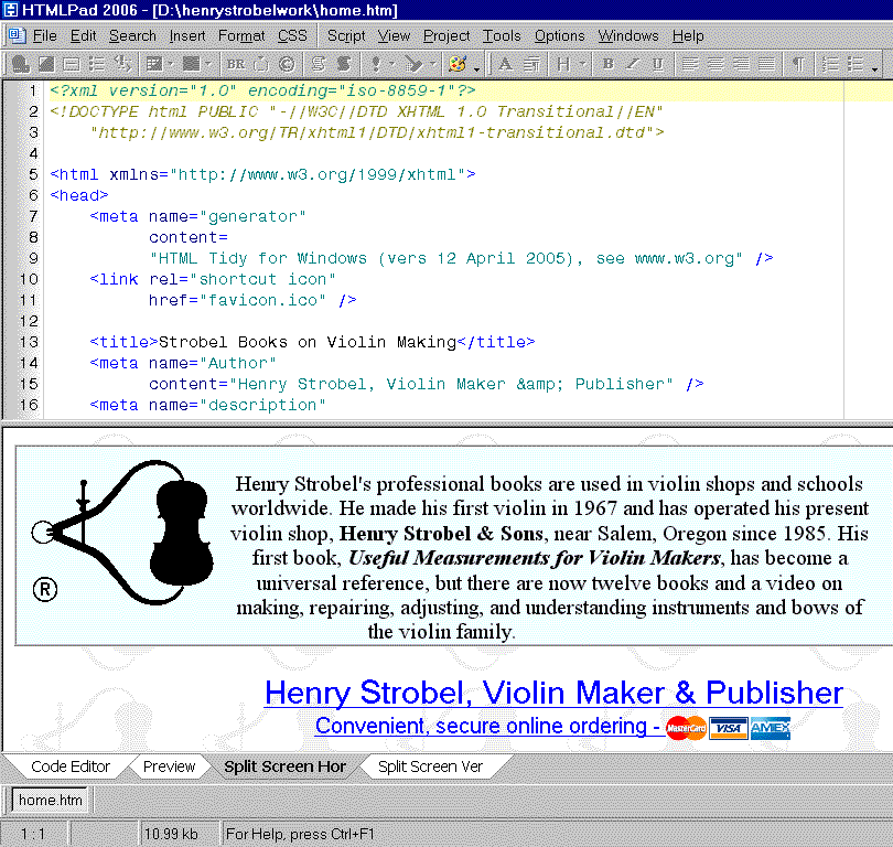Html/Text Editor