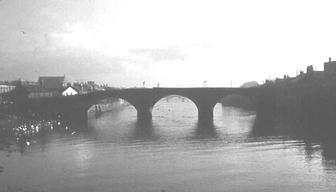 The Bridge of Ayr at Twilight